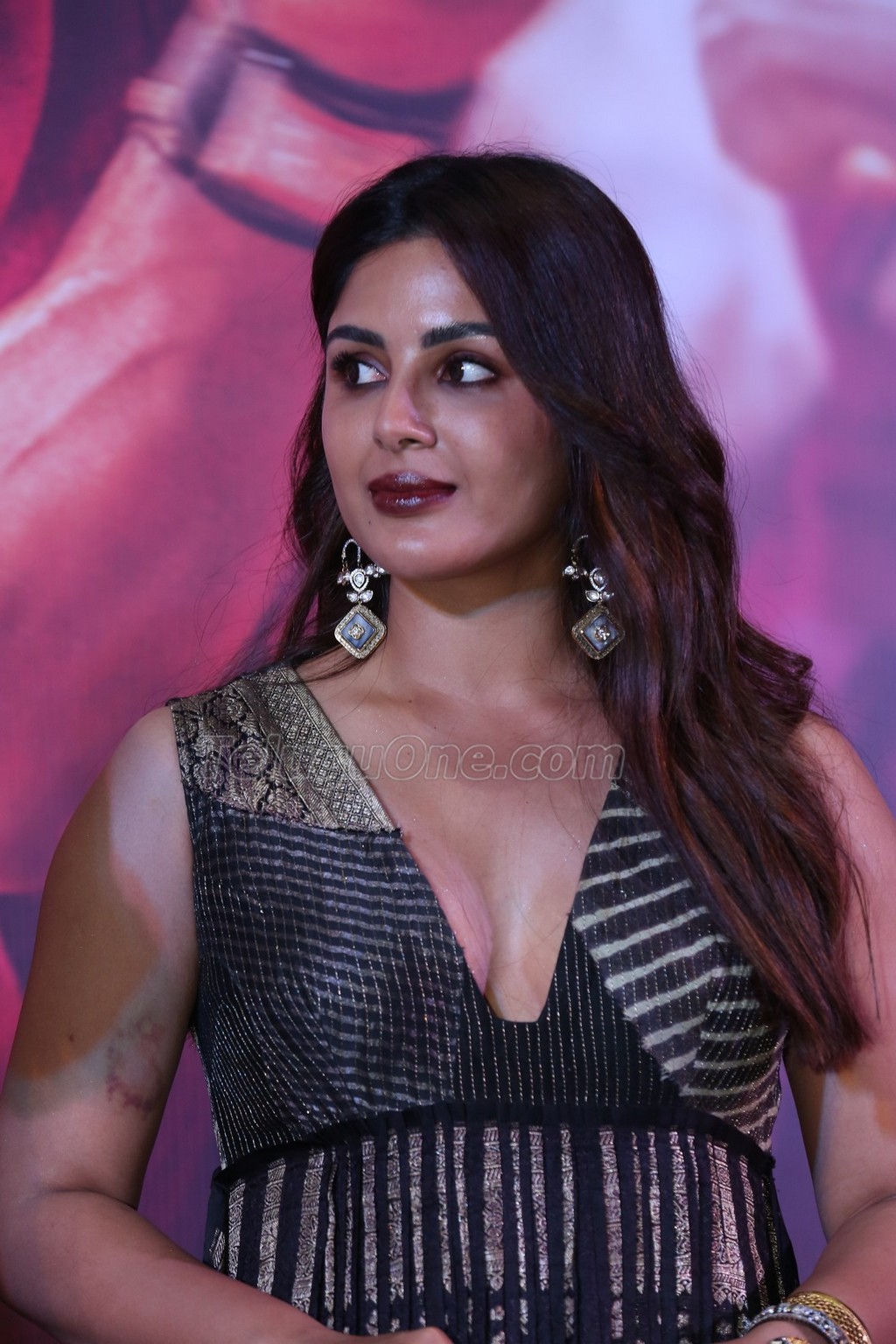 Samyuktha Menon at Swayambhu Teaser Launch